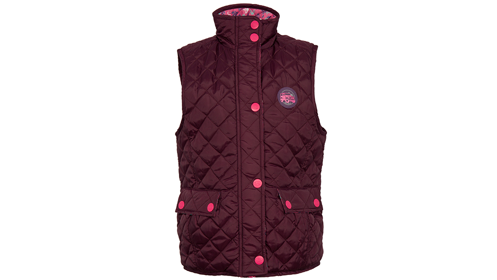 Land Rover GIRLS' GILET - PLUM