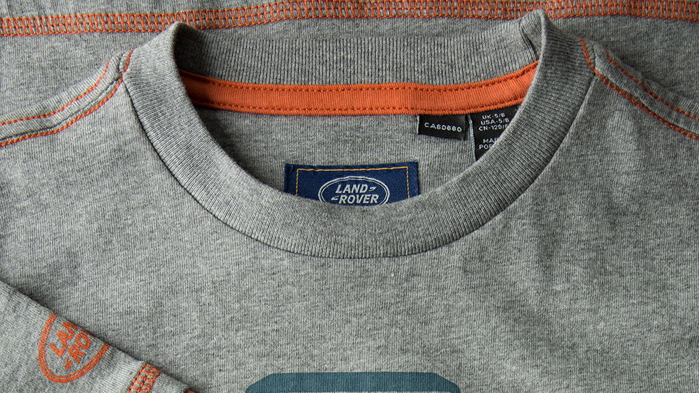 T-SHIRT AVEC CARTE EN RELIEF POUR HOMMES | Land Rover Tunisie