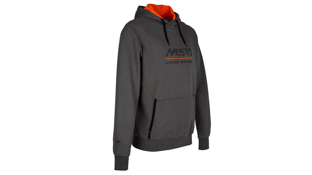 Get Land Rover Land Rover Musto Logo Hoodie - Gun Metal At SAR 200.00