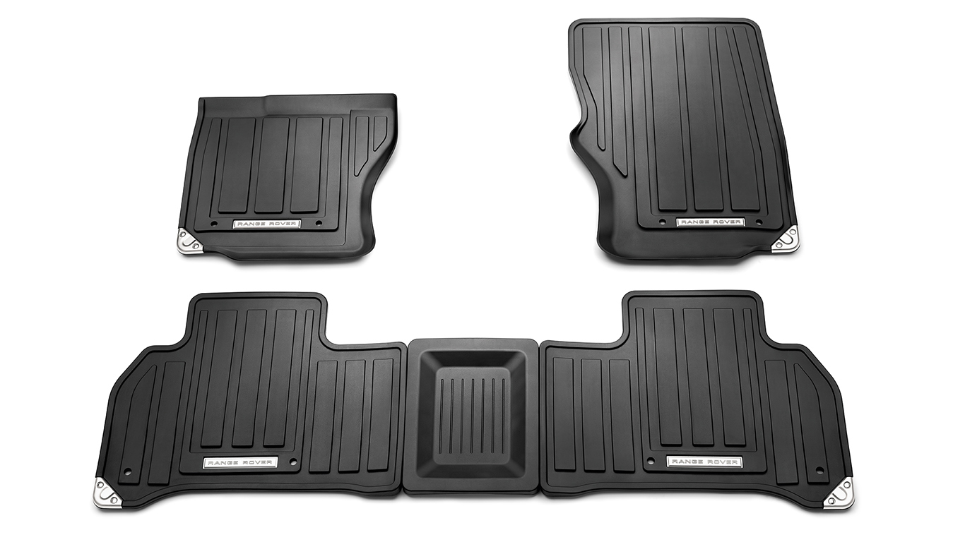 Land Rover Rubber Mats - LHD, SWB, 18MY onwards