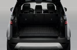 Land Rover Loadspace Rubber Mat - Ebony, with Rear Air Conditioning
