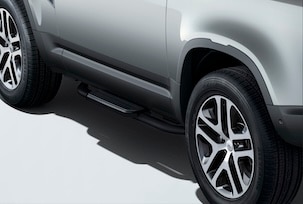 Land Rover Black Fixed Side Steps
