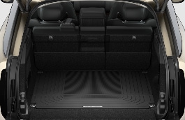Land Rover Antimicrobial Rubber Loadspace Mat - Rear Non-Executive Seating