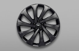 Land Rover 23" SV Bespoke Forged Style 1079, Black and Dark Grey Gloss